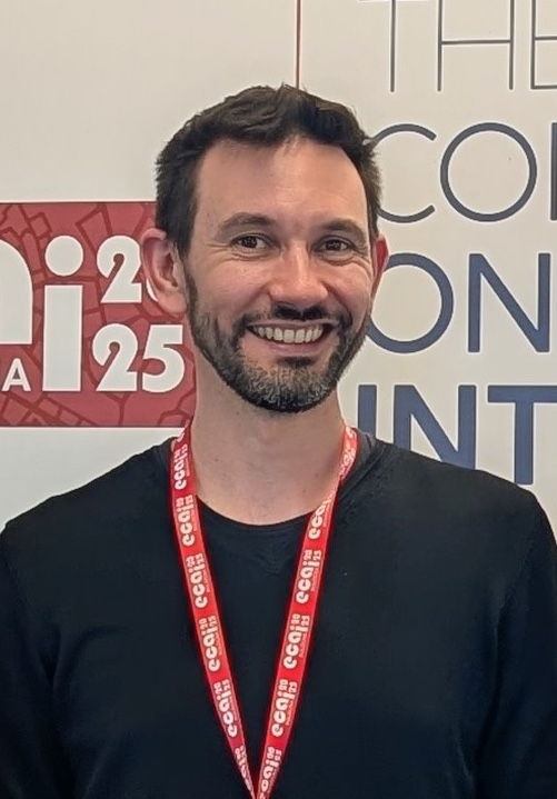 a picture of Srdjan Vesic at ECAI 2025