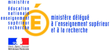 Minist&egrave;re d&eacute;l&eacute;gu&eacute; &agrave; l'enseignement
	sup&eacute;rieur et &agrave; la recherche