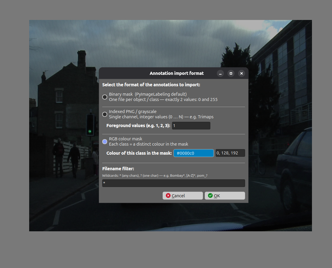 Annotation Import Form