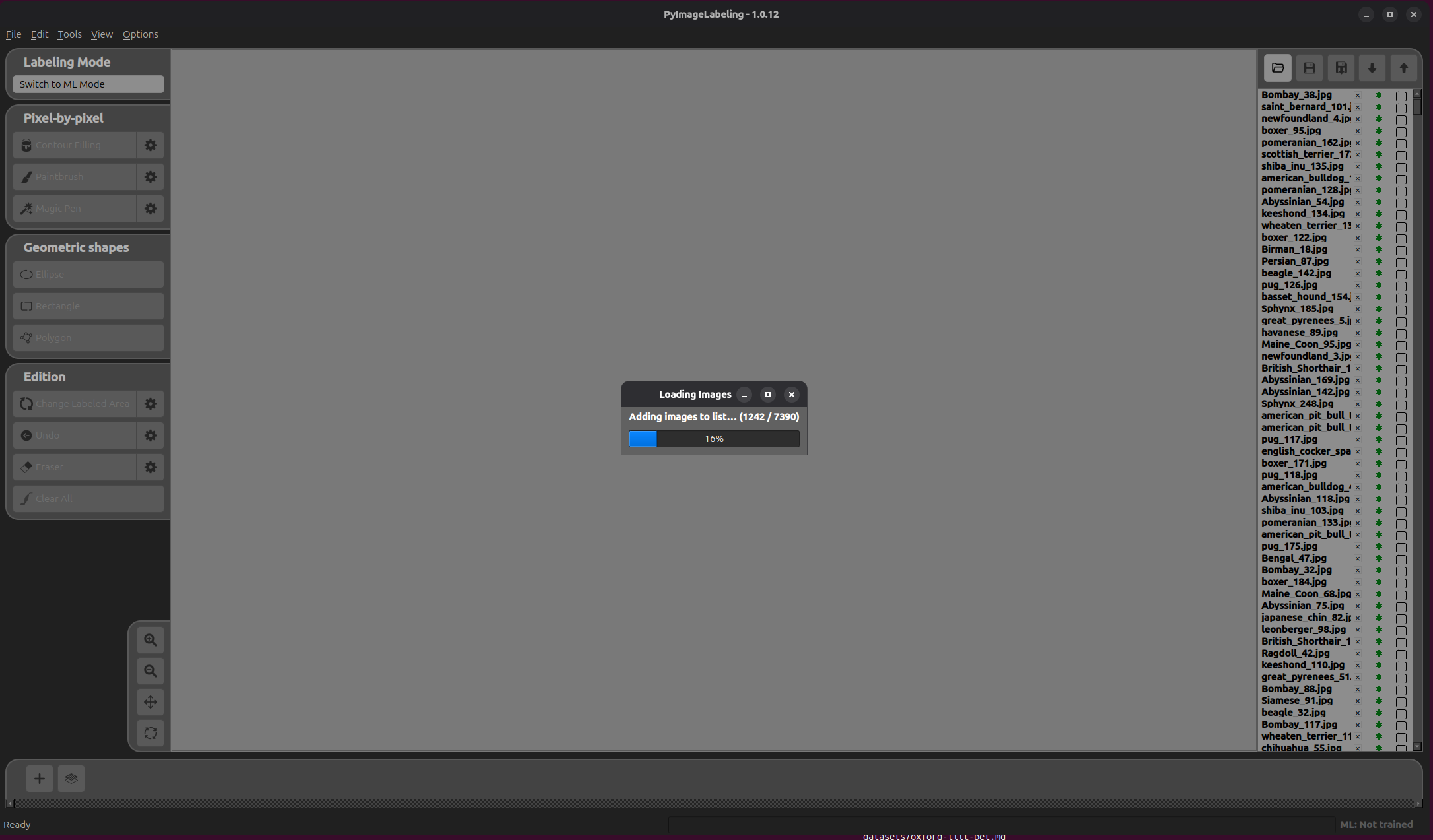 Loading images