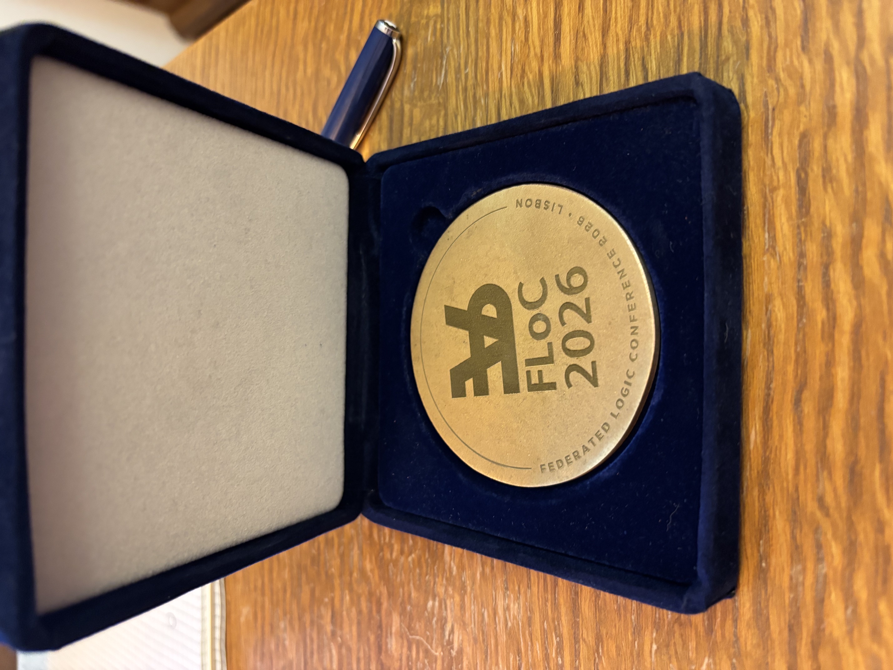 FLOC 2026 Medal - Most Robust Solver over the Last 6 Years